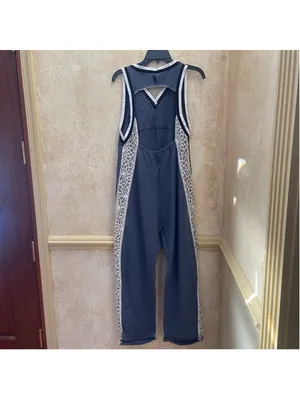 FP Free People Movement Day Trip Jumpsuit Skyline Sz XSmall Coastal Bohemian thumbnail 6