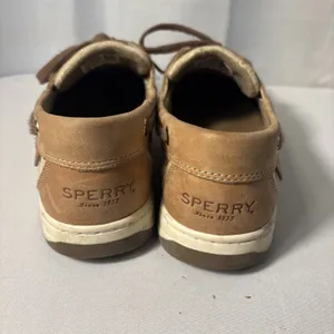 Sperry Women Top-Sider BLUEFISH SPARKLE (Linen Gold) Boat Shoes STS84436‎ Sz 8.5 thumbnail 3