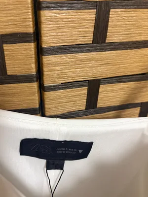 Zara white tank top size small thumbnail 6