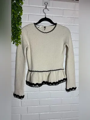 Morna Sweater Size Small Black thumbnail 3