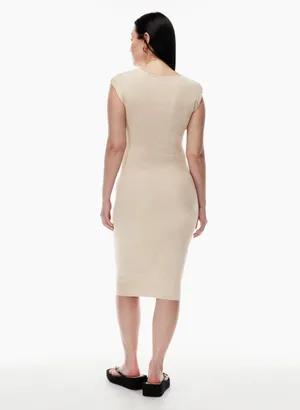 Wilfred Free Aritzia Cutout Knit Midi Dress thumbnail 5