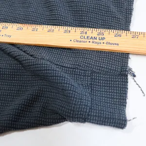 POL Waffle Knit Full Zip Hoodie Women L Gray Oversized Distressed Raw Hem Boho thumbnail 8