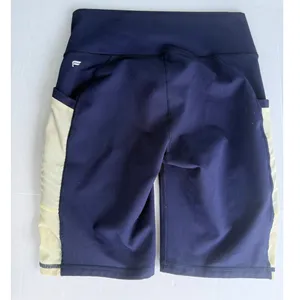 Fabletics S-M On-The-Go High-Waisted 9'' Short Navy/Creme thumbnail 6
