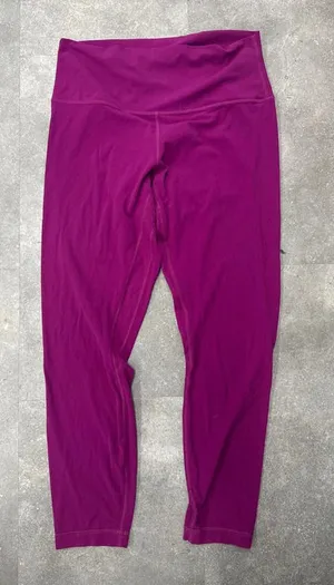 Women’s size 10, Lululemon leggings Purple thumbnail 1