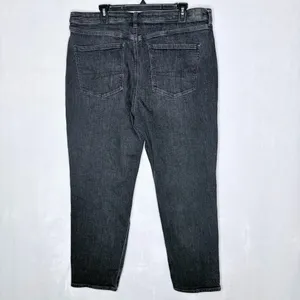 American Eagle Outfitters Black Mom Straight Jeans thumbnail 9