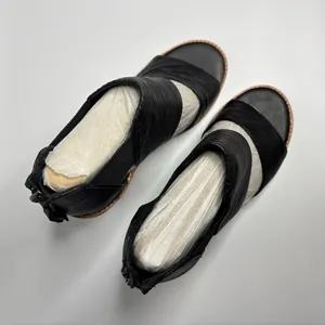 Söfft Pemota Leather Block Heel Sandals in Black thumbnail 7