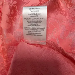 For Love & Lemons Dress Gabrielle Mini Pink Damask Women’s Size Large thumbnail 9
