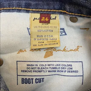 7 for all mankind bootcut denim jeans size 26 thumbnail 7