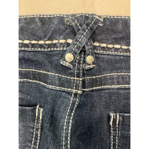 Vintage Seven For All Mankind Skinny Jeans Women's 10 Blue Denim Y2K EUC thumbnail 9