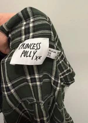 Princess Polly Plaid Shirt thumbnail 3