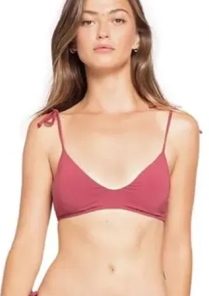 NWOT L*Space Daisy bikini top mauve thumbnail 1
