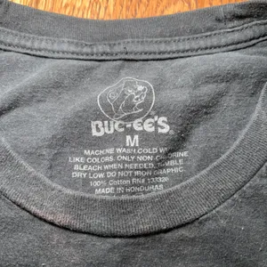 Buc-ee's Tour 1982-2022 Graphic T-Shirt Black Beaver Believer Womens Medium thumbnail 2