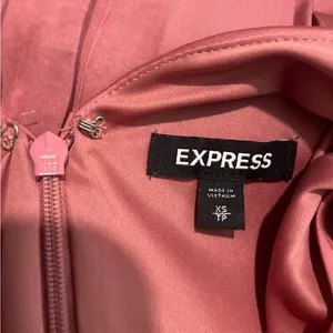 Express Dusty Rose Wide-Leg Jumpsuit thumbnail 2