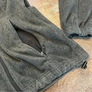 Columbia Charcoal Gray Women’s Fleece Full Zip Up with Pockets Size Small thumbnail 4
