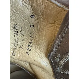 Frye Carson Pull On Ankle Boots Womens 6 Brown Leather Western Short Booties thumbnail 7