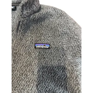 Patagonia Womens Woolyester Fleece 1/4 Zip Pullover Forge Grey 26950 thumbnail 3