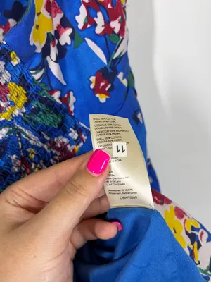 Anthropologie Emily Halter Mini Dress Size XS thumbnail 10