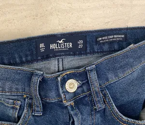 Hollister Low Rise Distressed Boyfriend Jeans thumbnail 14