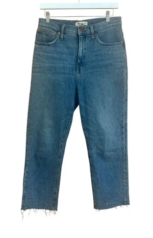 Madewell Size 27 Classic Straight Jeans thumbnail 1