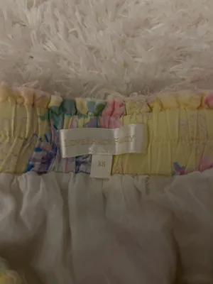 Love Shack Fancy Skirt Mini Floral thumbnail 2