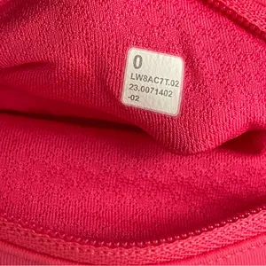 Lululemon Pace Rival Mid-Rise Skirt *Long Lip Gloss Pink Size 0 Tennis Golf thumbnail 6