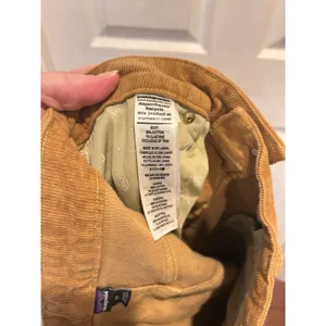 Patagonia Womens 27 Corduroy Skinny Pants Gold Tan‎ High Rise 5-Pocket 55065 thumbnail 6