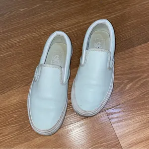 Vans off the wall lo mint green slip on shoes white sneakers womens thumbnail 2
