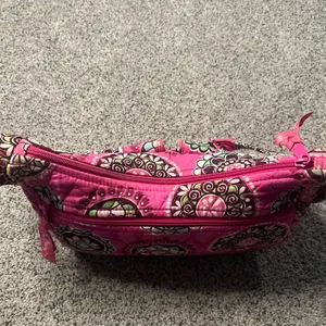 Vera Bradley Pink Floral Shoulder Bag thumbnail 5