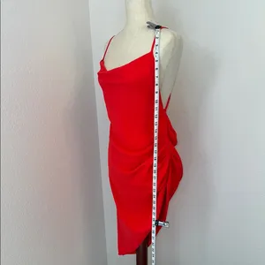 Amanda Uprichard‎ Elegant red Sleeveless Dress thumbnail 8