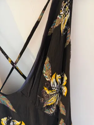 Free People Though I Was Dreaming Floral Mini Dress Small thumbnail 3