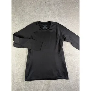 Patagonia Capilene 3 Midweight Long Sleeve Crew Neck Black Medium Base Layer thumbnail 4