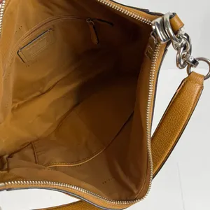 Coach Pebbled Leather Hobo Bag thumbnail 5