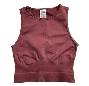 Sweat Seamless Midi Tank Maroon Women’s Size XS Athleisure Athletic thumbnail 1
