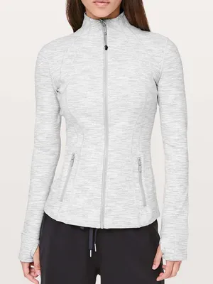 Lululemon Define Jacket Light Grey Size 4 thumbnail 1