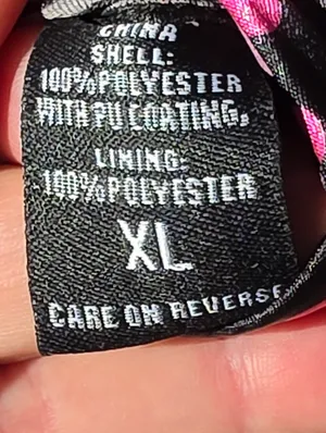 NEW REVERSIBLE Brocade Bomber Jacket Juniors XL/womens M Black Size M thumbnail 5