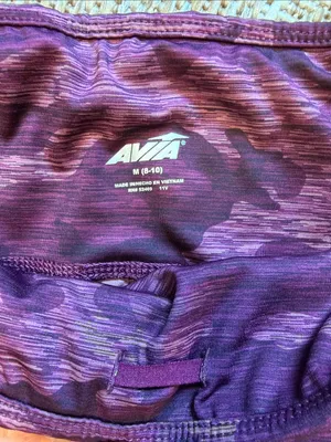 Avia Plum Camo Active Leggings thumbnail 2
