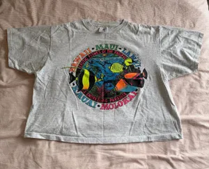Vintage Hawaii Tee Gray Size M thumbnail 1