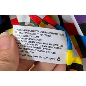 Target x Lego Color Block Puffer Jacket Vest Pink Red Yellow Orange Size Small thumbnail 9