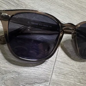 WearMe Pro WMP WAY090 BLK Translucent Brown Square Sunglasses 50-22-144 thumbnail 3