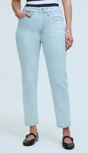 NEW Madewell The Curvy Perfect Vintage Jean Chesthunt Wash Blue High Waist US 28 thumbnail 1