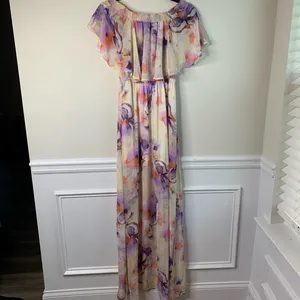 Show‎ me your Mumu off the shoulder Aber maxi dress thumbnail 3