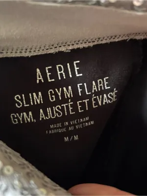 Aerie Sequin Foldover Leggings thumbnail 5