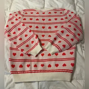 ICHI Brielle Jacquard Long Sleeve Pullover Sweater thumbnail 5