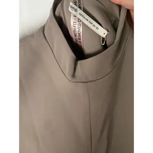 House of Cb Mahalia Taupe Long Sleeve Mini Dress S thumbnail 9