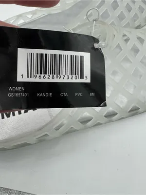 MIA Kandie Slip-On Jelly Mule Closed Round Toe Women's Clear Size US 8 NEW thumbnail 3