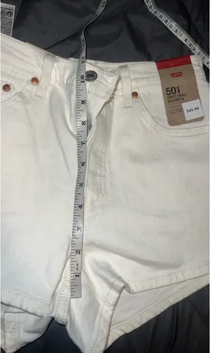 Levi's Women's 501 Original Shorts Sz 28 thumbnail 5