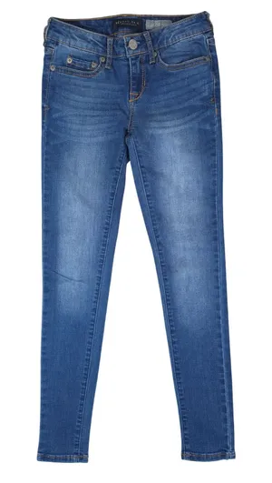 Aeropostale Jegging Women 00 Regular (25x28) Blue Denim Skinny Stretch Jeans thumbnail 1