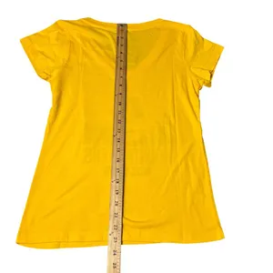Colosseum West Virginia Mountaineers Tee Womens S Yellow V Neck T Shirt‎ Short Sleeve NEW thumbnail 6
