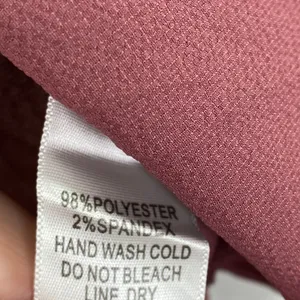 Monteau Mauve Purple Long Sleeve‎ Surplice Blouse Women's Size Medium M thumbnail 8