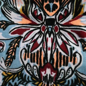 Free People Multicolor Floral Paisley High Rise Boot Cut Flare Pants Size 27/US4 thumbnail 3